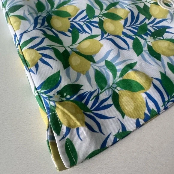 Girls Lemon Print Sleeveless Dress Perfect for a European or Coastal Vacay - Picture 6 of 11